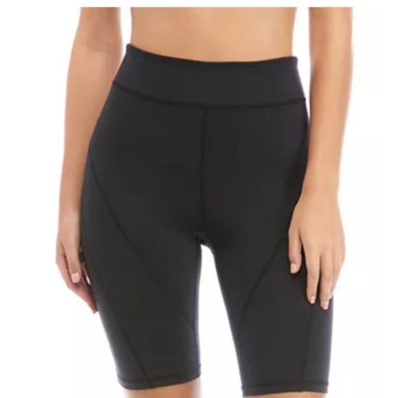 Free People Movement Black Baby Biker Shorts - Picture 2 of 12